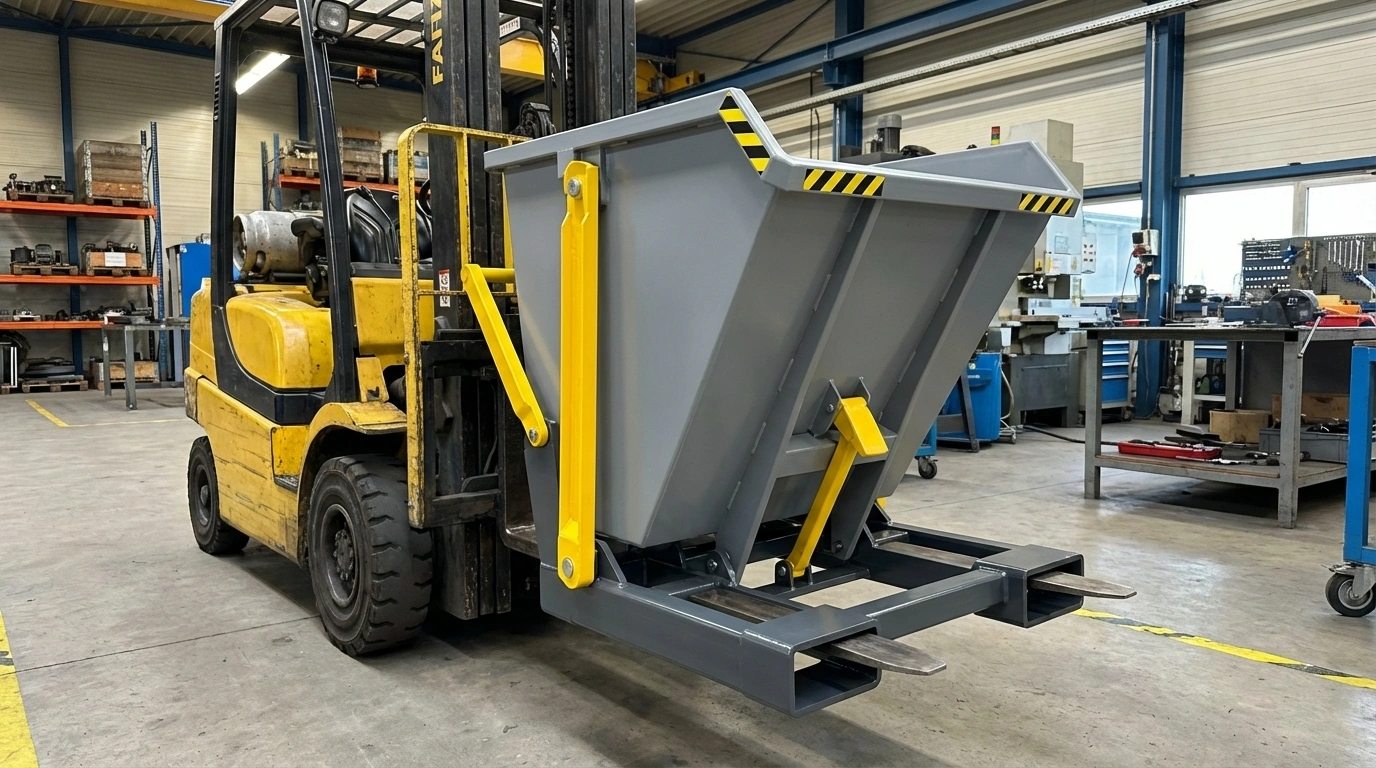 Devirmeli Atık Konteyneri - Ürün Galerisi 9